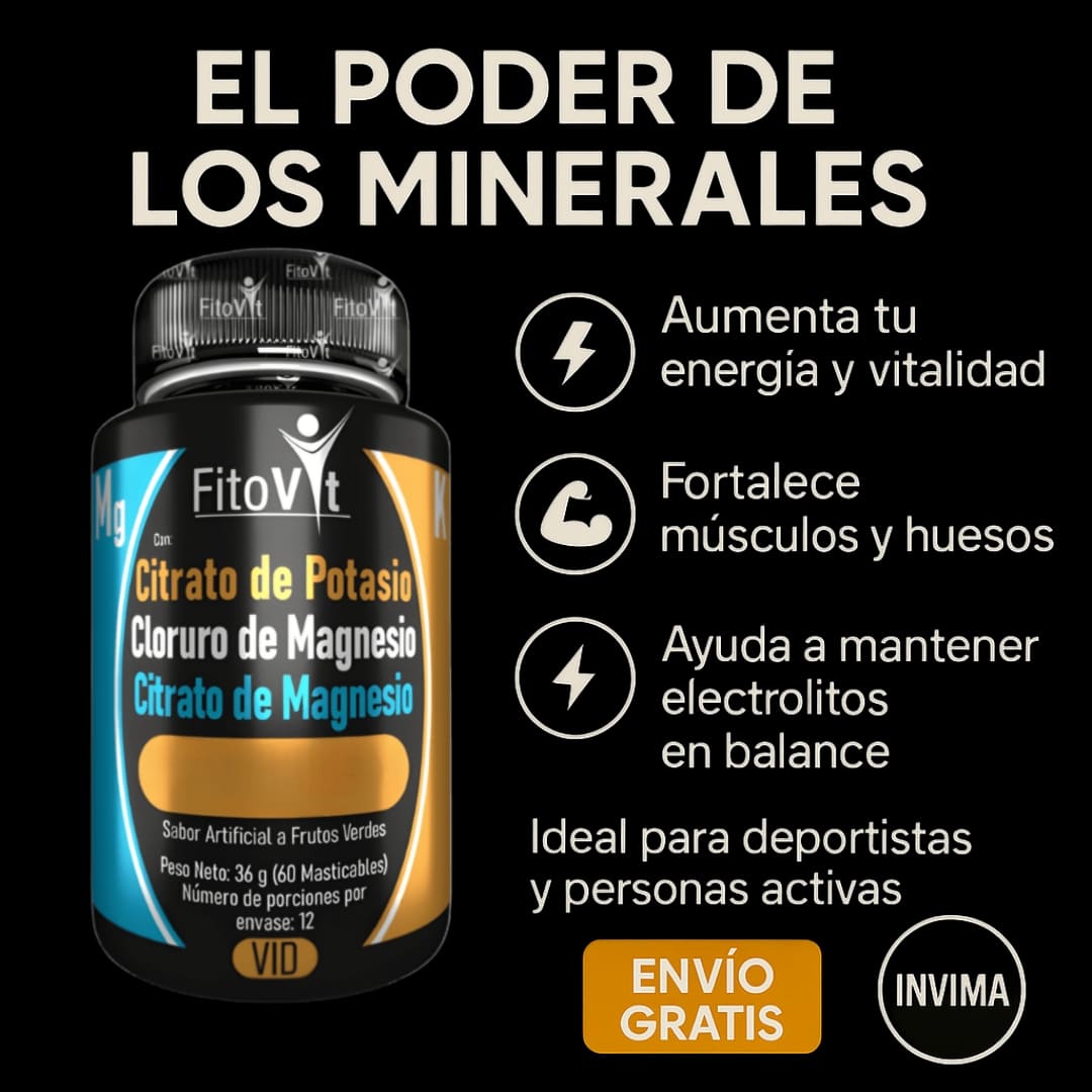Fórmula Triple Magnesio y Potasio